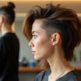 Coupe mulet femme: