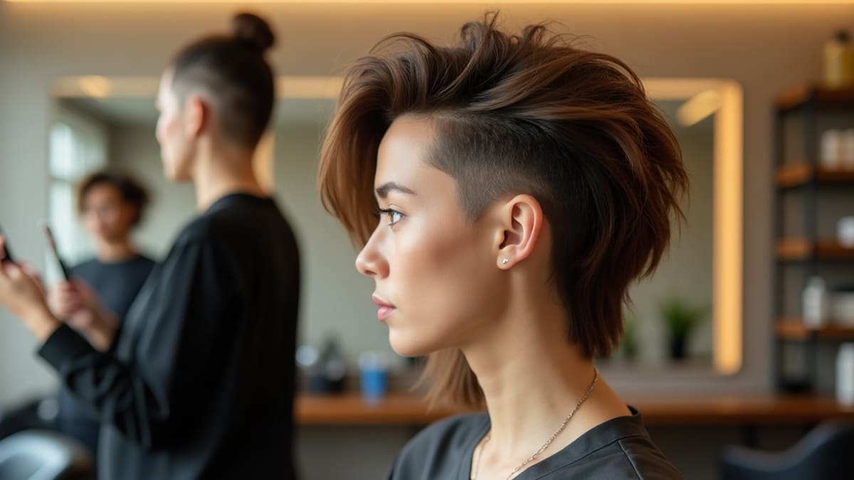 Coupe mulet femme: